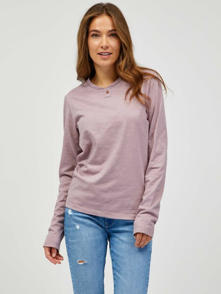 Sam 73 Altrosa Damen-Langarm-T-Shirt SAM 73 Naivara