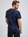 Sam 73 Dunkelblaues Herren-T-Shirt SAM73 Sculptor gemustert