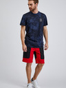 Sam 73 Dunkelblaues Herren-T-Shirt SAM73 Sculptor gemustert