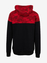 Sam 73 Rot-schwarzer Herren-Kapuzenpullover SAM73 Aquamarine