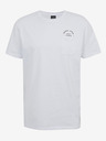 Sam 73 Weißes Herren-T-Shirt mit Tasche SAM73 Fenaklid