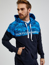 Sam 73 Blauer Herren-Kapuzenpullover SAM73 Aquamarin