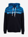 Sam 73 Blauer Herren-Kapuzenpullover SAM73 Aquamarin