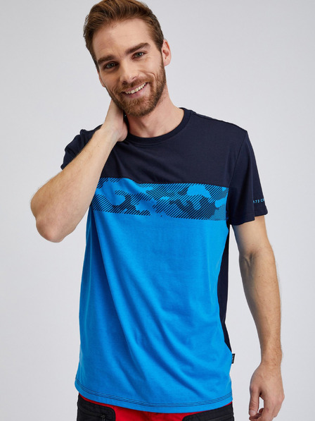Sam 73 Blaues Herren-T-Shirt SAM73 Cetus