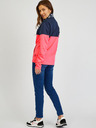 Sam 73 Blaues und rosa Damen-Sweatshirt mit Reißverschluss SAM73 Octans
