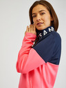 Sam 73 Blaues und rosa Damen-Sweatshirt mit Reißverschluss SAM73 Octans