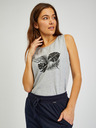 Sam 73 Dunkelblaue dreiviertellange Damen-Sweatpants SAM73 Phoenix