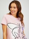 Sam 73 Rosa bedrucktes Damen-T-Shirt SAM73 Musca