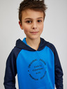 Sam 73 Blauer Kapuzenpullover für Jungen SAM73 Draco