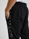 Sam 73 Schwarze Herren-Sweatpants mit SAM73 Dio