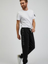 Sam 73 Schwarze Herren-Sweatpants mit SAM73 Dio
