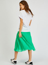 Sam 73 Weißes bedrucktes Damen-T-Shirt SAM73 Bootes