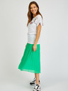 Sam 73 Weißes bedrucktes Damen-T-Shirt SAM73 Bootes