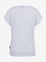 Sam 73 Weißes bedrucktes Damen-T-Shirt SAM73 Bootes