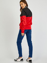 Sam 73 Schwarzes und rotes Damen-Sweatshirt mit Reißverschluss SAM73 Octans