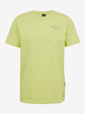 Sam 73 Gelbes Herren-T-Shirt aus Baumwolle mit Tasche SAM73 Fenaklid