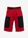 Sam 73 Schwarze und rote Herren-Shorts SAM73 Andalusit