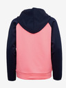 Sam 73 Blauer und rosa Kapuzenpullover für Mädchen SAM73 Draco