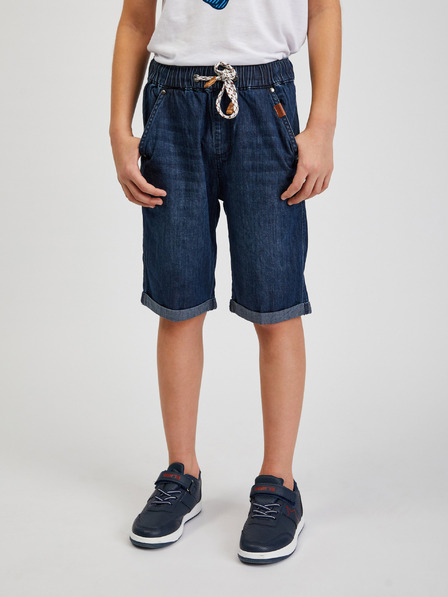Sam 73 SAM73 Robert Dunkelblaue Denim-Shorts für Jungen