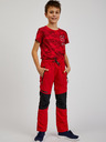Sam 73 Schwarze und rote Kinder-Sporthose SAM73 Jonathan