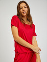 Sam 73 Leichter roter Damen-Jumpsuit SAM 73 Lepus