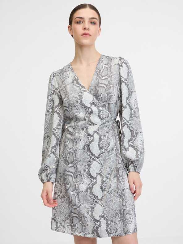 Orsay Schwarz-weißes Damenkleid ORSAY