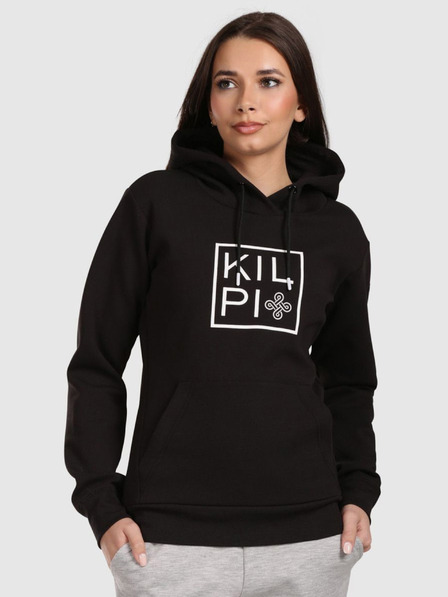 Kilpi Damen Kapuzenpullover aus Baumwolle Kilpi NIKY-W Schwarz