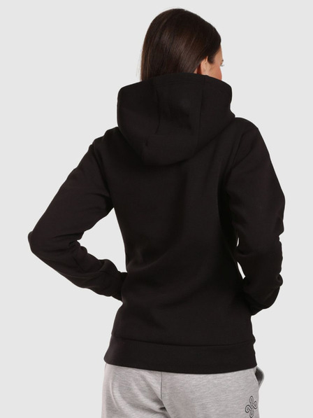 Kilpi Damen Kapuzenpullover aus Baumwolle Kilpi NIKY-W Schwarz