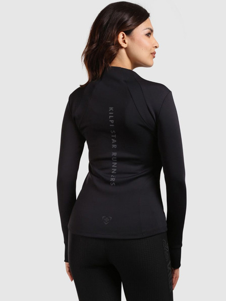 Kilpi Kilpi LAJEN-W Damen Sport-Kapuzenpullover mit Kapuze Schwarz