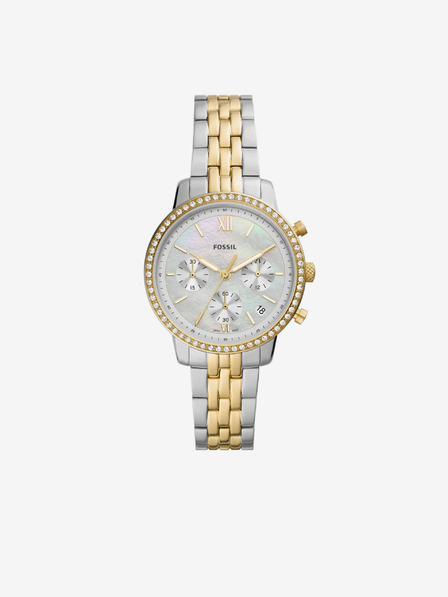Fossil Silber Gold Damen Fossil Neutra Uhr