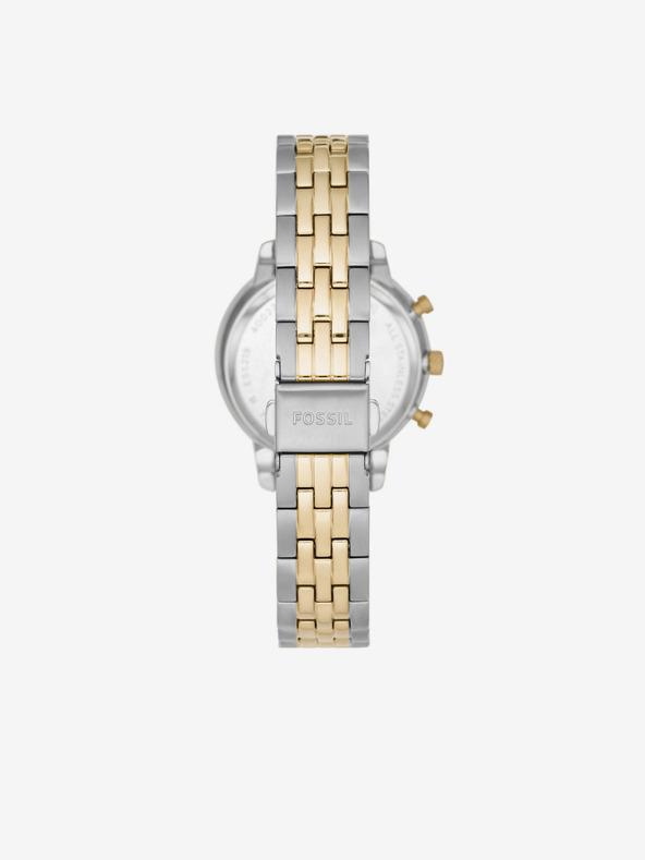 Fossil Silber Gold Damen Fossil Neutra Uhr