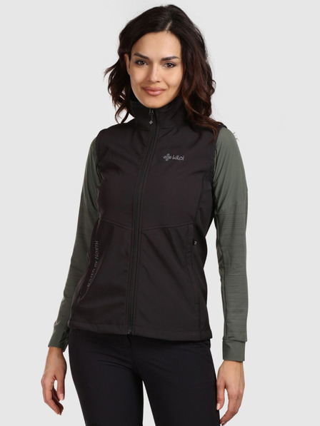 Kilpi Damen-Softshell-Weste Kilpi SOIL-W Schwarz
