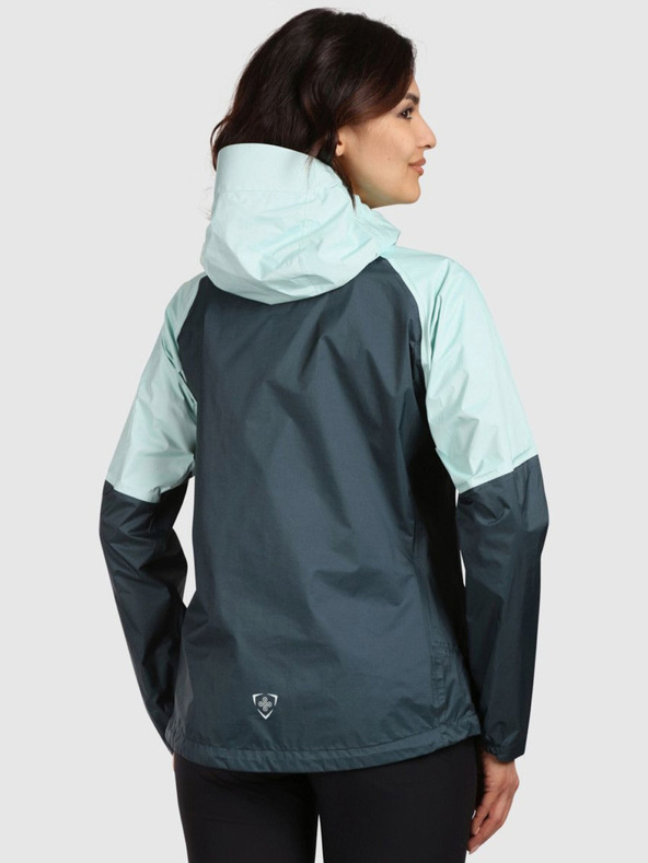 Kilpi Damen-Hardshell-Outdoorjacke Kilpi HURRICANE-W Dunkelgrün