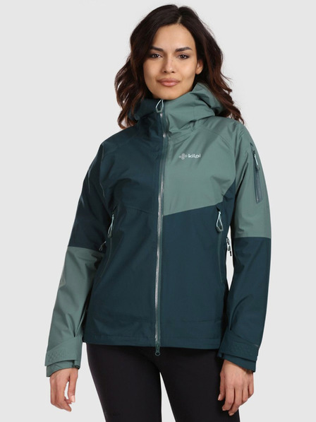 Kilpi Wasserdichte Hardshell-Jacke für Damen Kilpi MAMBA-W Dunkelgrün