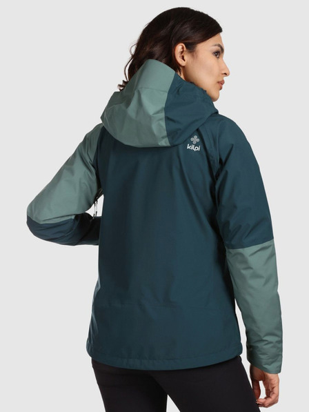Kilpi Wasserdichte Hardshell-Jacke für Damen Kilpi MAMBA-W Dunkelgrün