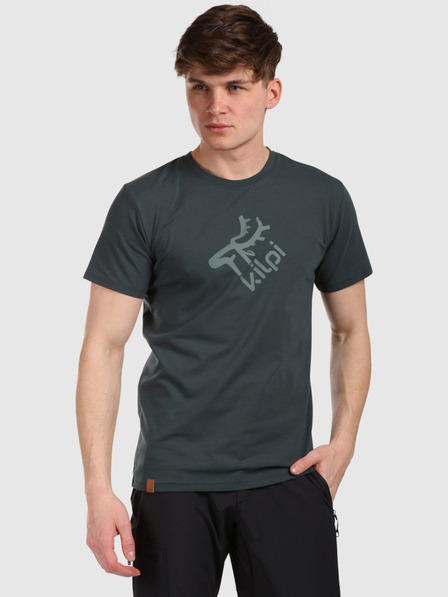 Kilpi Herren T-Shirt aus Baumwolle Kilpi DISCOVER-M Dunkelgrün