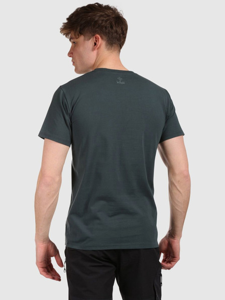 Kilpi Herren T-Shirt aus Baumwolle Kilpi DISCOVER-M Dunkelgrün