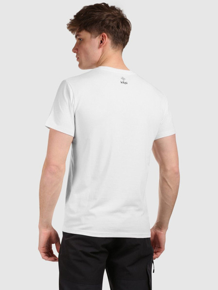 Kilpi Herren Baumwoll-T-Shirt Kilpi DISCOVER-M Weiß