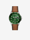 Fossil Silberne Herrenuhr von Fossil Blue