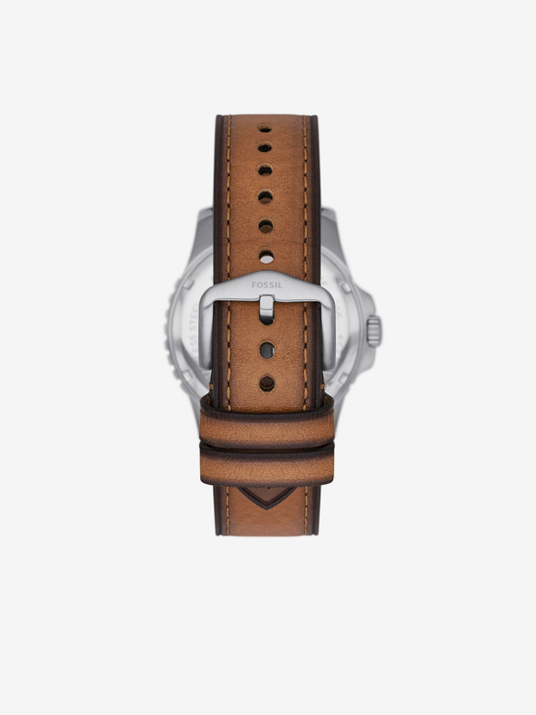 Fossil Silberne Herrenuhr von Fossil Blue