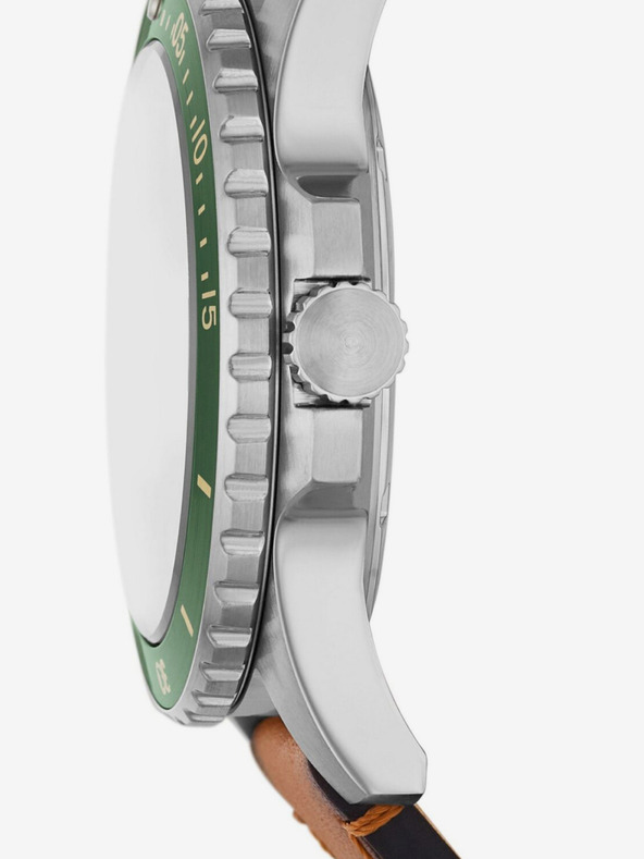 Fossil Silberne Herrenuhr von Fossil Blue