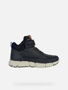 Geox Schwarze Jungen Geox Flexyper Stiefeletten