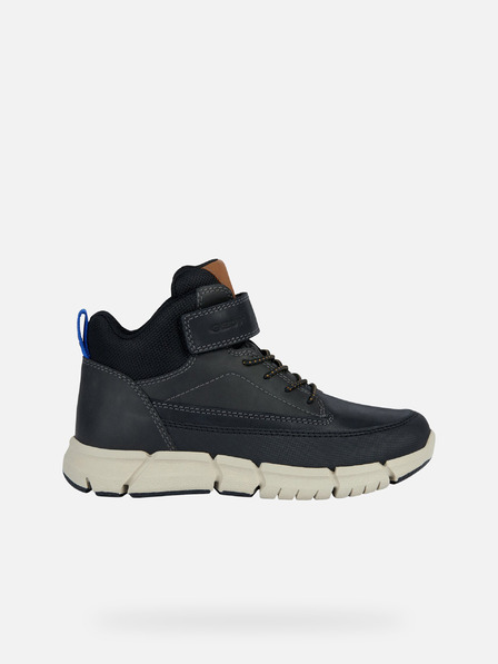 Geox Schwarze Jungen Geox Flexyper Stiefeletten
