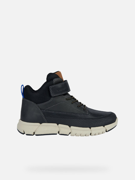 Geox Schwarze Jungen Geox Flexyper Stiefeletten