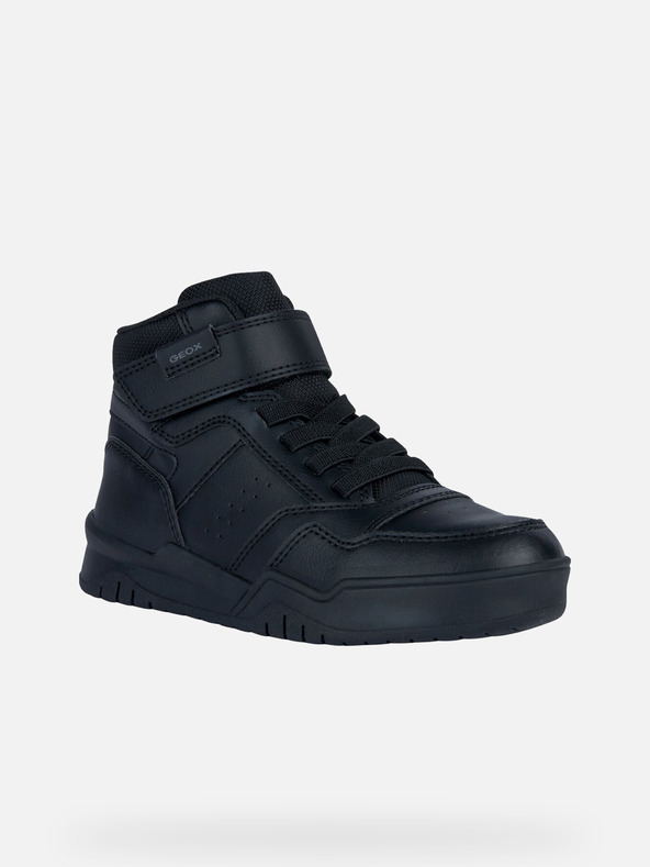 Geox Schwarze Geox Perth Turnschuhe für Jungen