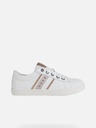 Geox Weiße Mädchen-Sneakers Geox Kathe
