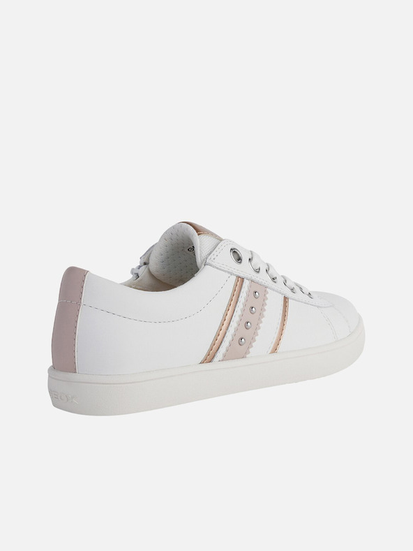 Geox Weiße Mädchen-Sneakers Geox Kathe