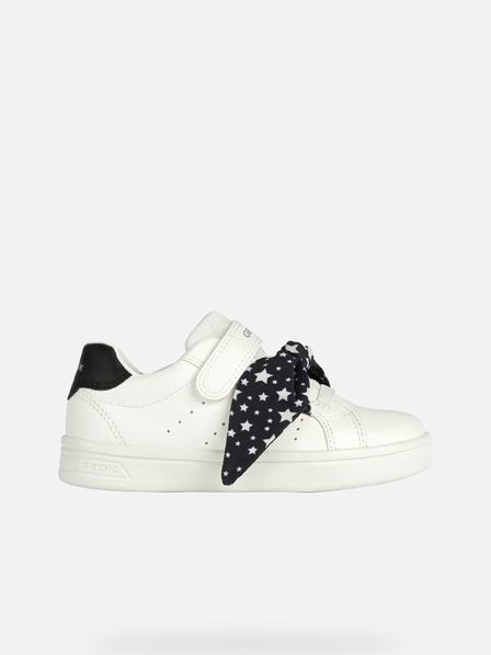 Geox Weiße Mädchen-Sneaker Geox Djrock