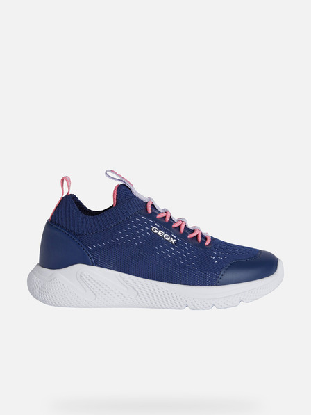 Geox Navy Blue Geox Sprintye Girls Sneakers