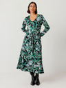 SKFK Grünes Damen Floral Kleid SKFK Vestido Kaule